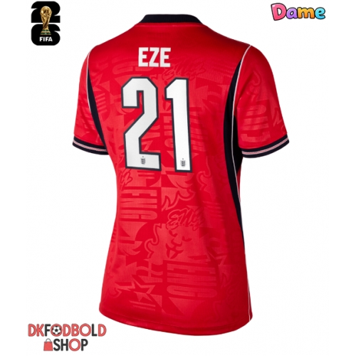 England Eberechi Eze #21 Udebanetrøje Dame VM 2026 Kort ærmer